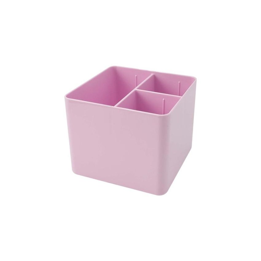 Porta Objetos Full Color C/3 Divisorias Rosa Pastel 3020.wp.0006 Dello