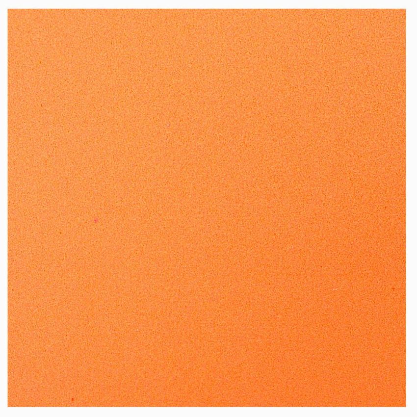 Folha de EVA Laranja 40x60cm Make+ pacote com 10 unidades