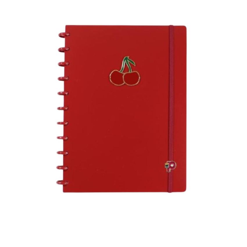 Caderno Chococherry Cereja Grande 80fls Pop Disc
