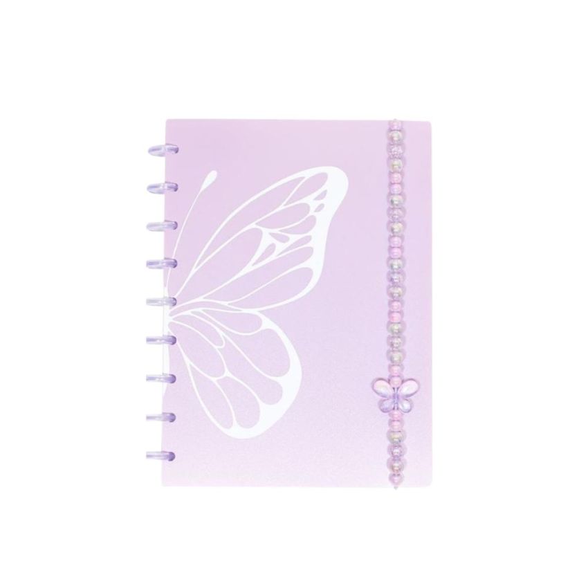 Caderno Fairy Tail Lilas Medio 80fls Pop Disc