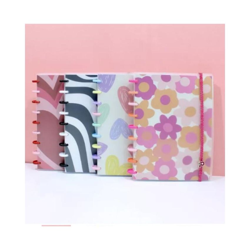 Caderno Decor Primavera Medio 80fls Pop Disc