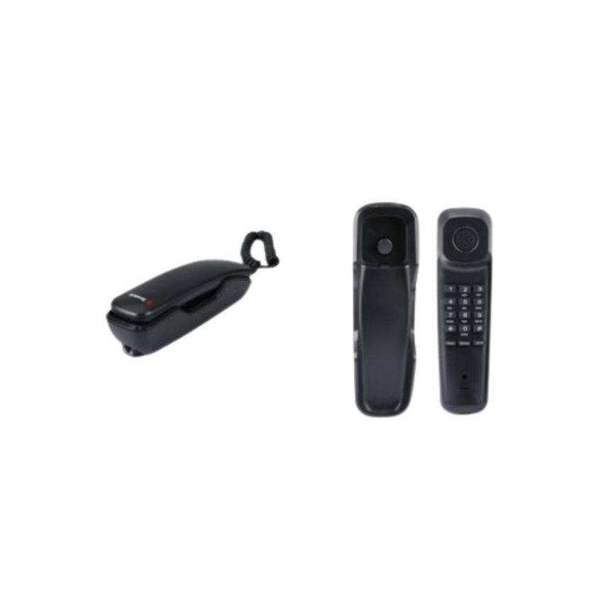 Telefone C/fio Mod. Gondola Preto 04568 - Ibratele
