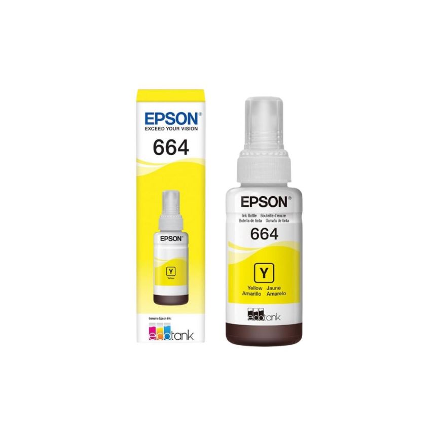 Refil de Tinta Epson Amarelo T664420-al  Epson