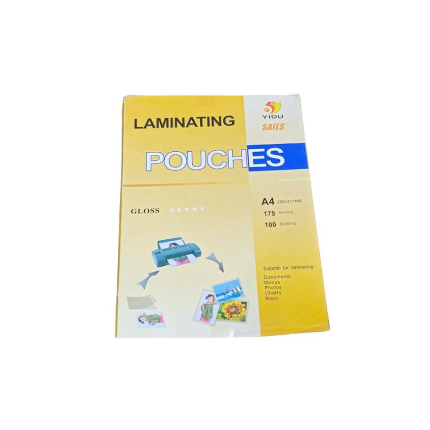 Polaseal p/ Plastificacao 220x307mm 0,07 C/100 Yidu