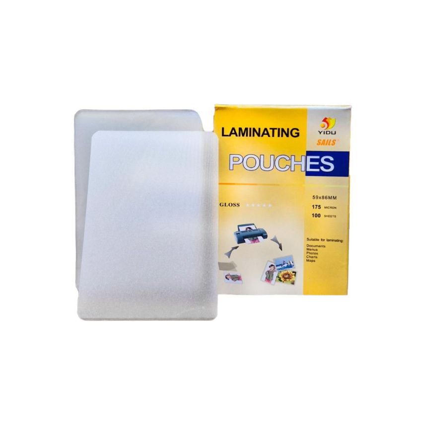 Polaseal p/ Plastificacao 059x086mm 0,10 C/100 Yidu