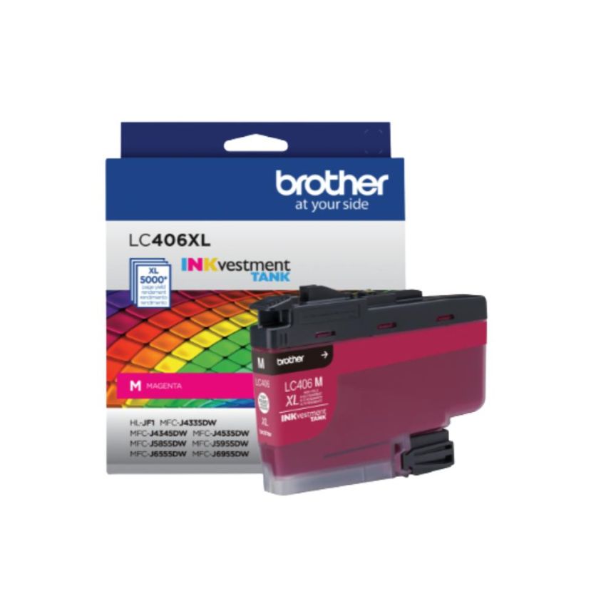 Cartucho de Tinta  Lc406xlms Magenta  Brother