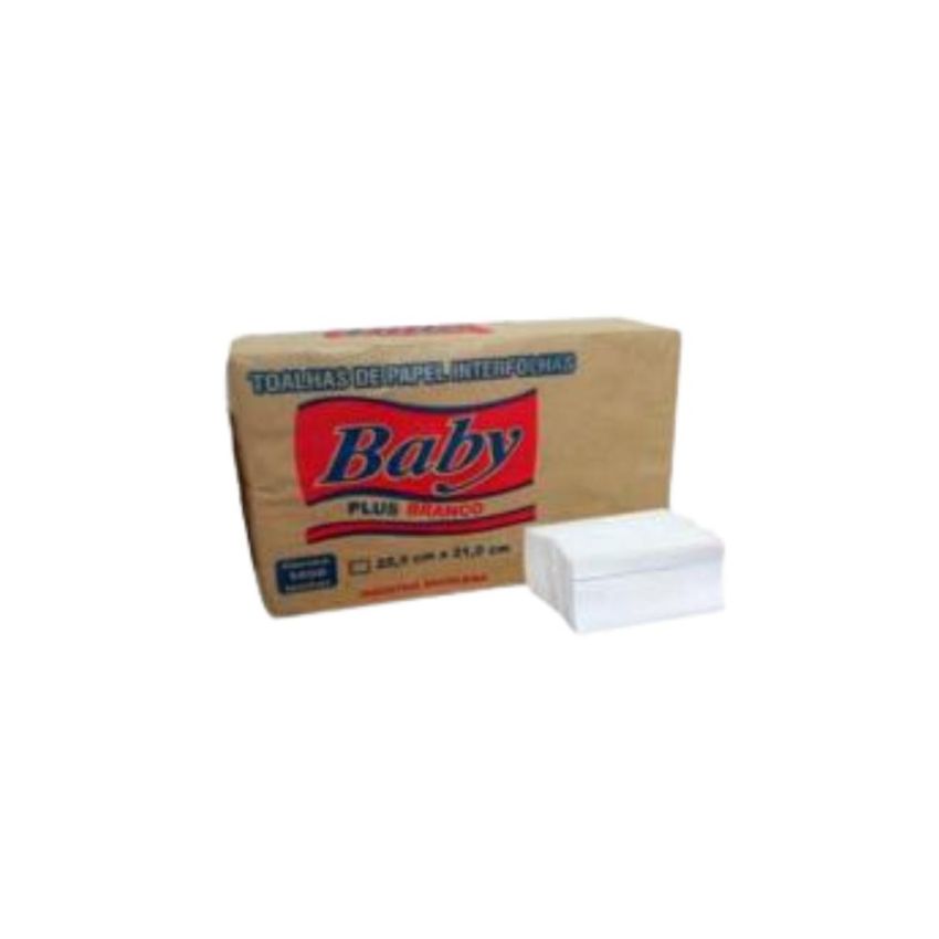 Kit Plestin Toalheiro Milleniun + Papel Interfolha 1000fls Papel Baby