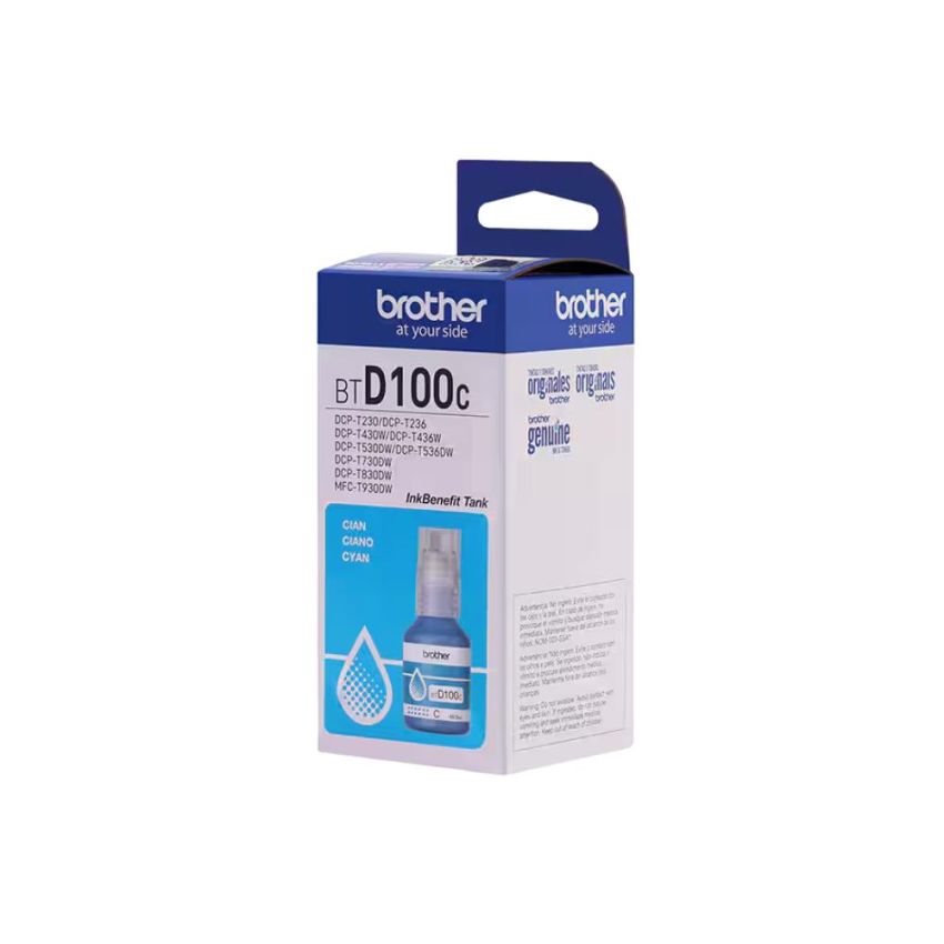 Garrafa de Tinta Ciano Btd100c  Brother