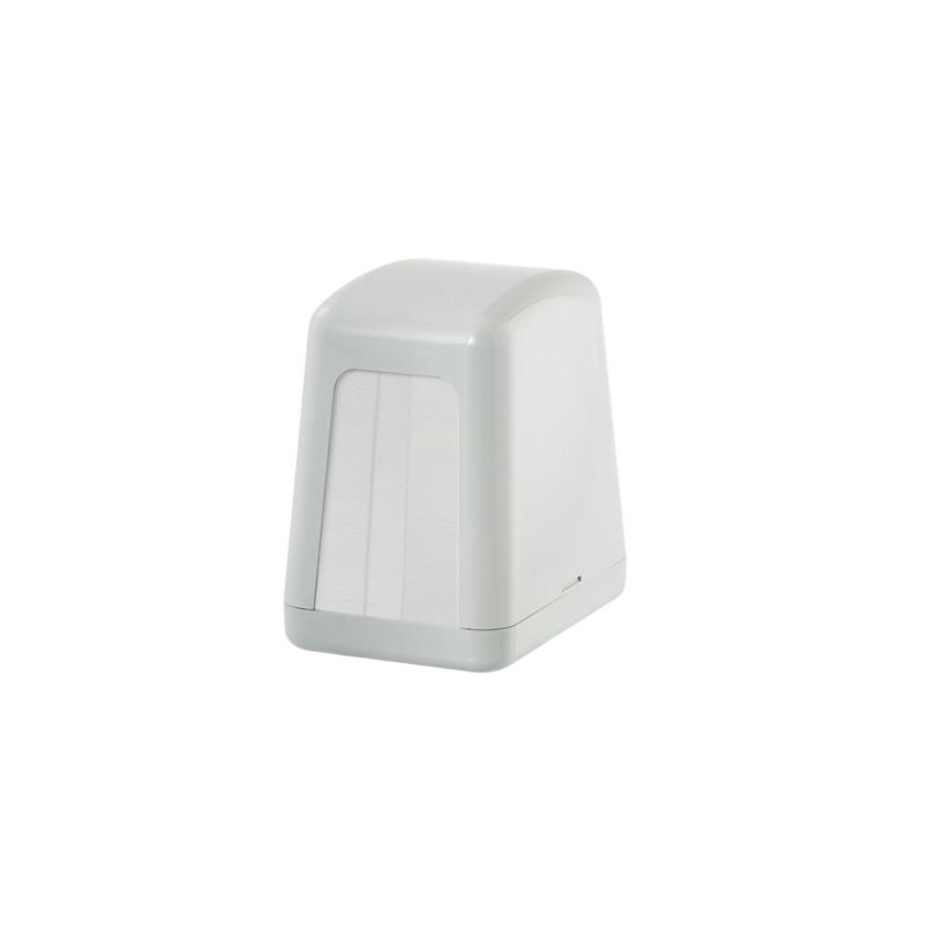 Porta Guardanapo Seda 14x14cm Branco Fortcom