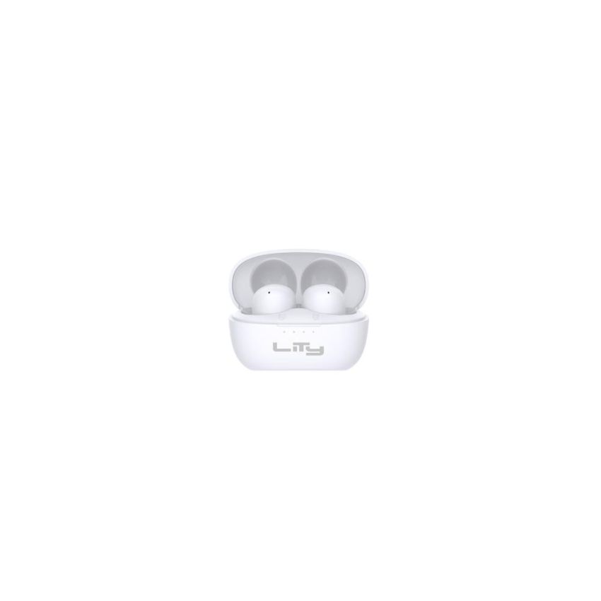 Fone de Ouvido s/ Fio Tws Buds Bluetooth 5.4 -  Branco T13b - Lity