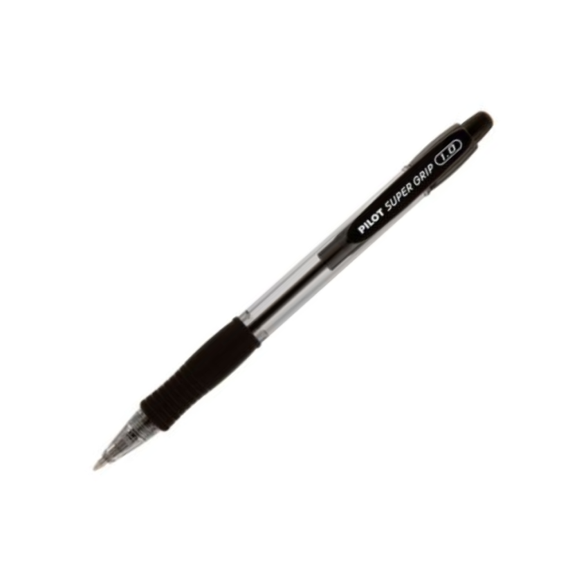 Caneta Esferografica Bps Super Grip Retratil 1.0 Preto Pilot
