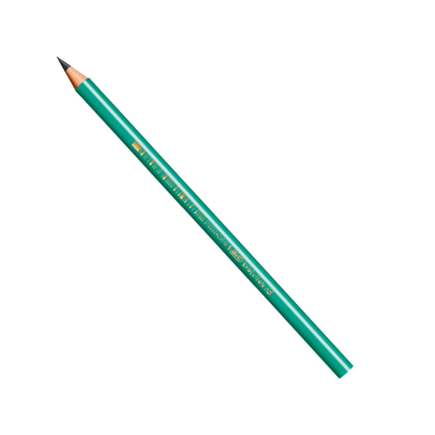 Lapis Evolution Redondo s/ Borracha 2hb Bic