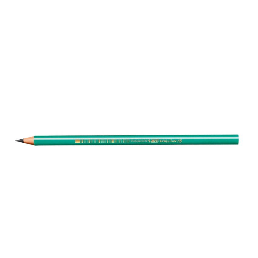 Lapis Evolution Redondo s/ Borracha 2hb Bic