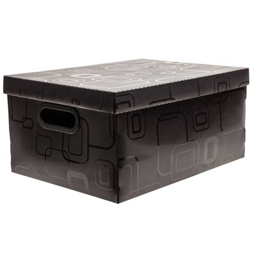 Caixa Organizadora Media Preto 2171p  Dello