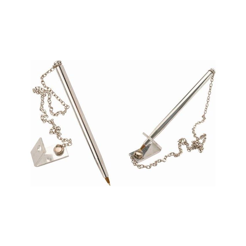 Caneta Fixa Balcao Polida C/suporte v  Fixa Balcao