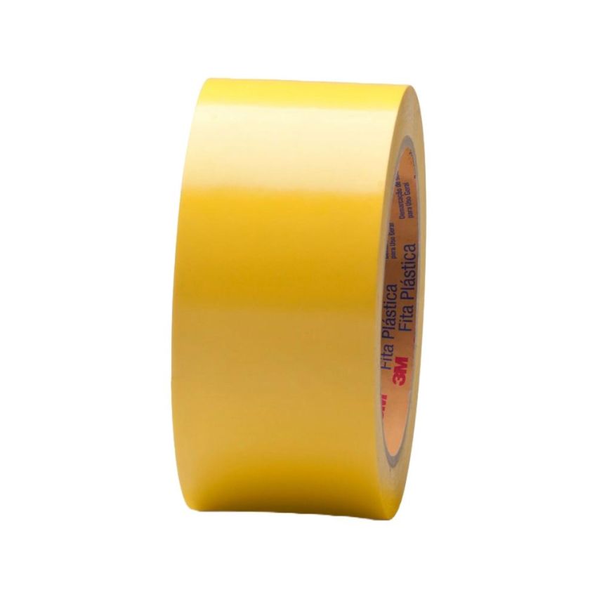 Fita Adesiva Demarcacao de Solo Scotch 50 mm x 30m Amarelo 471 3m