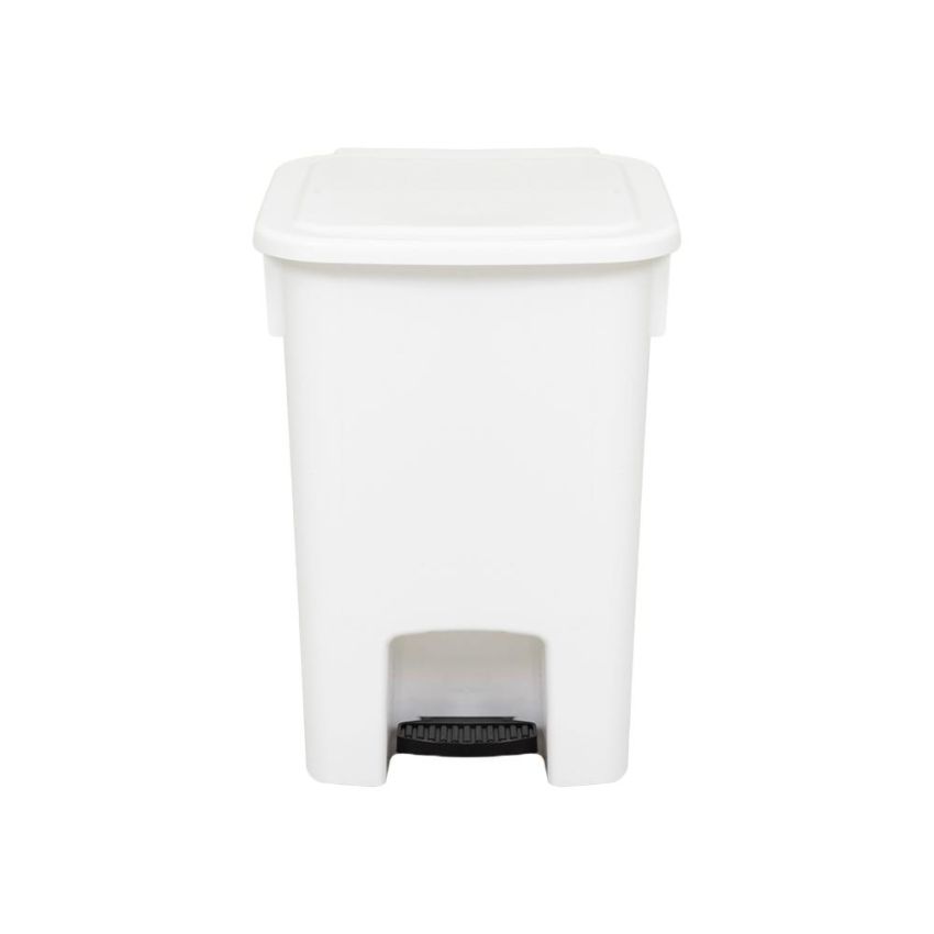Lixeira Com Pedal pp Branco 15l Mvcp15br Bralimpia