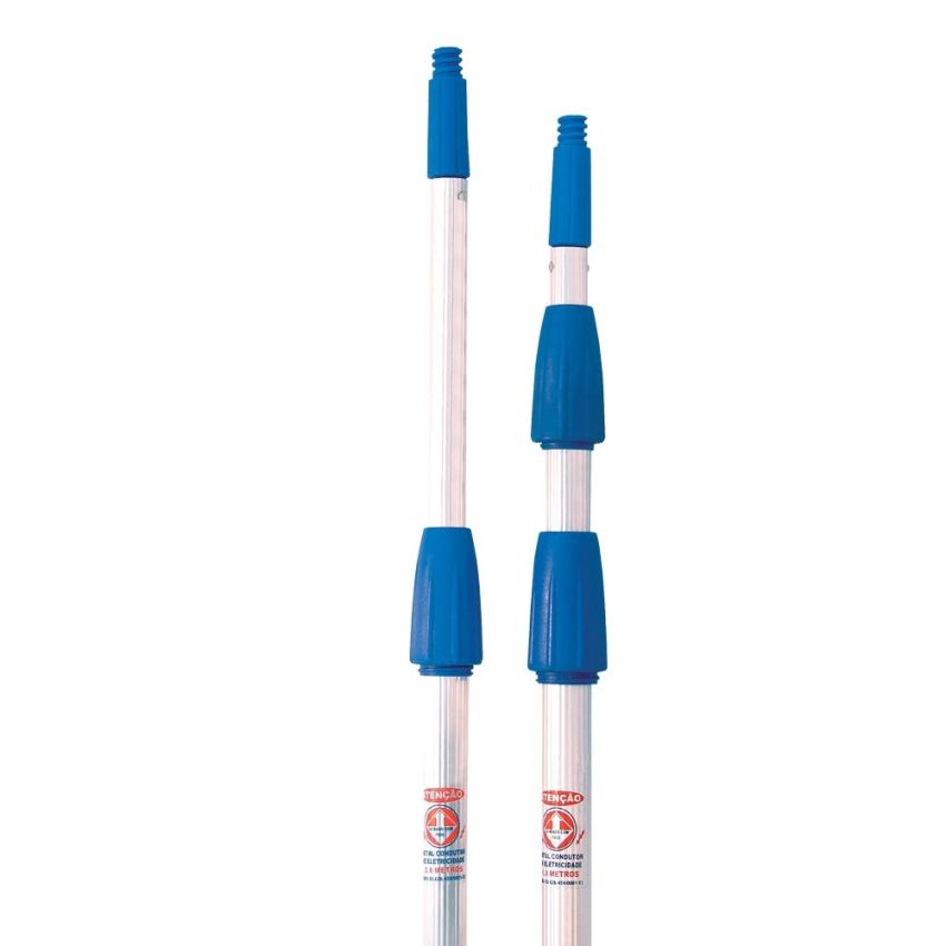 Cabo Extensor Telescopico Aluminio 3x1m C/rosca Ex300 Bralimpia