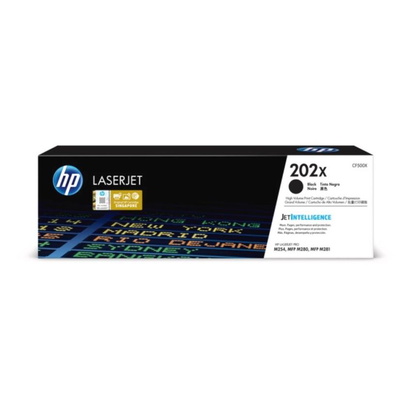 Toner Original hp 202x Preto Alto Rendimento  Cf500x hp