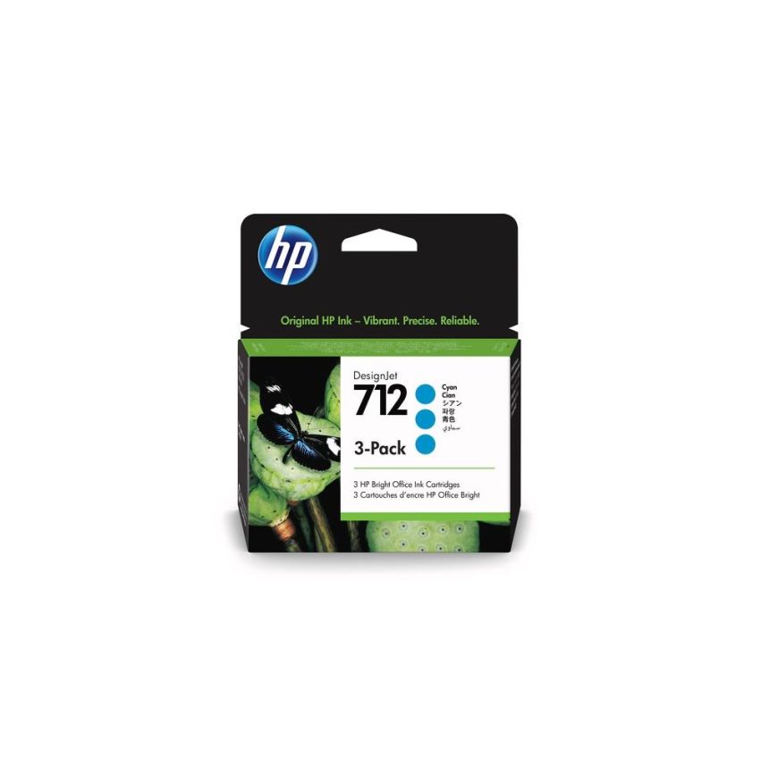 Cartucho de Tinta hp 712 Ciano 3ed77a hp