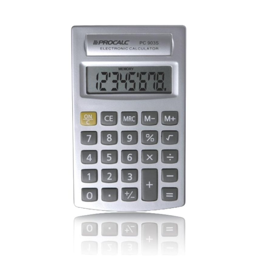 Calculadora de Bolso 8 Digitos Pc903s  Procalc