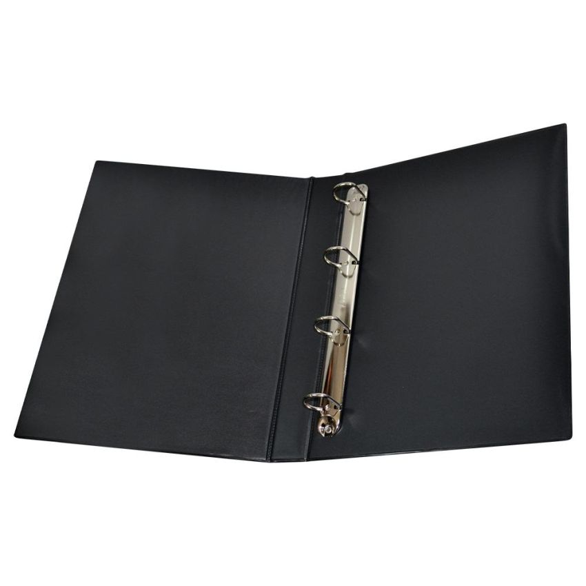 Fichario Universitario c/ 4 Argolas Preto 316 Acp  Acp