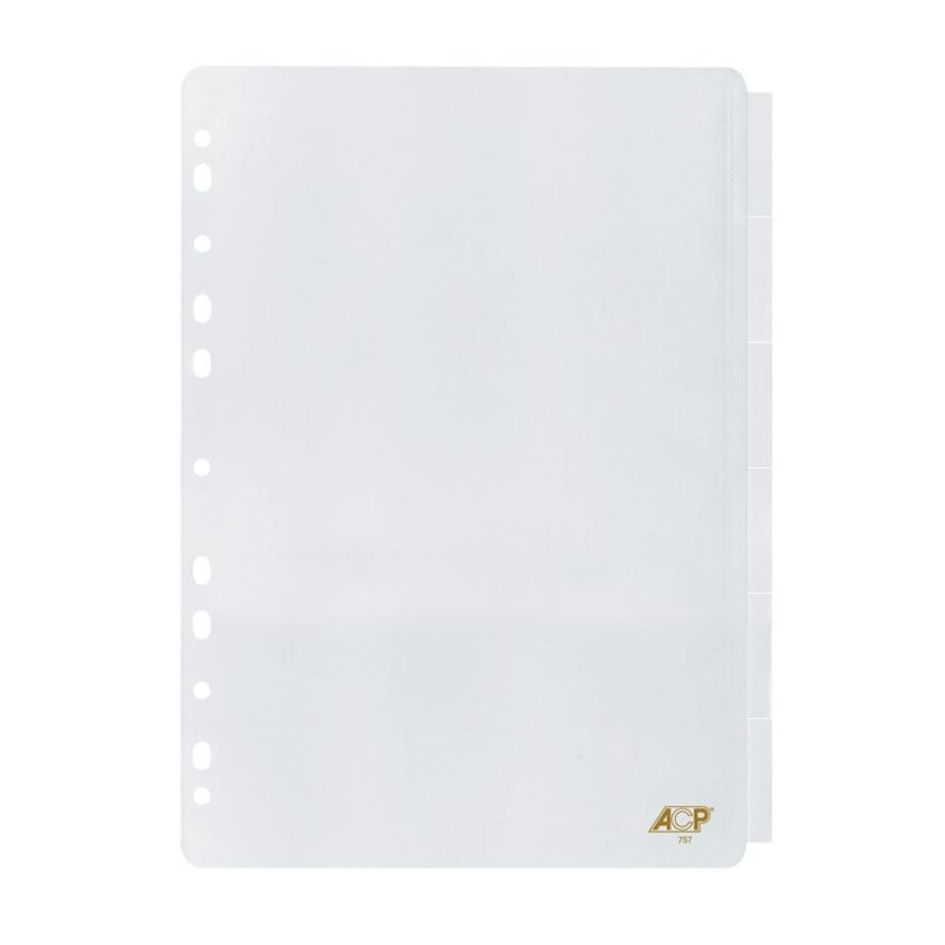 Divisoria p/ Fichario a4 c/ Insercao e 6 Projecoes 757 Acp