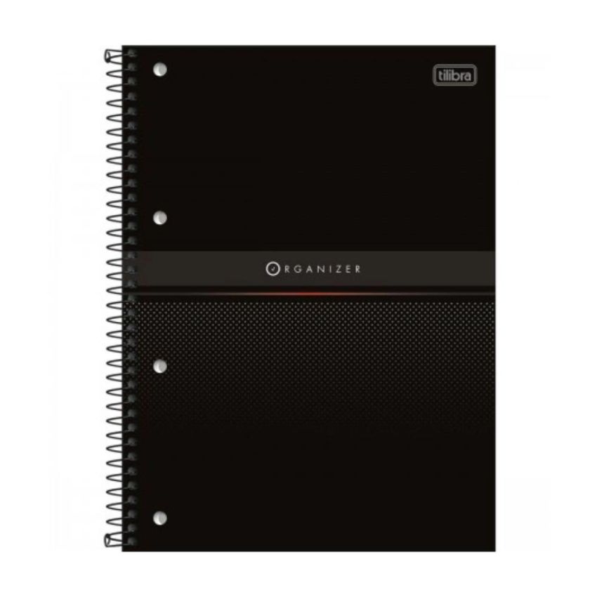 Caderno Espiral Universitario Organizer Capa Dura 80fls 303054 Tilibra