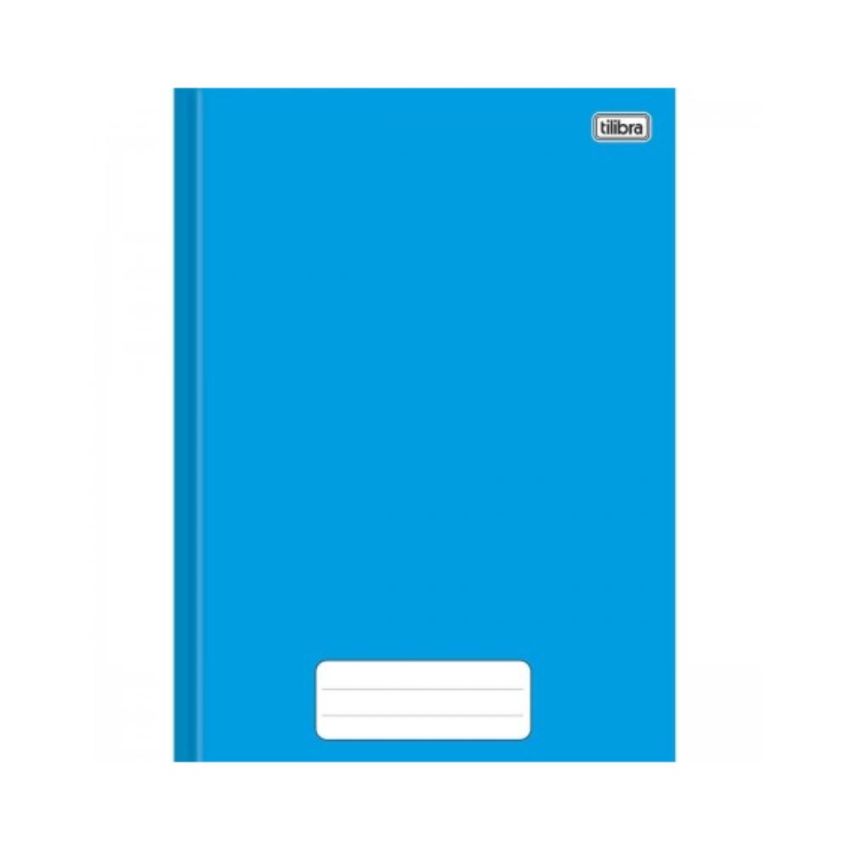 Caderno Brochura Universitario Pepper Capa Dura Azul 80fls 233650 Tilibra