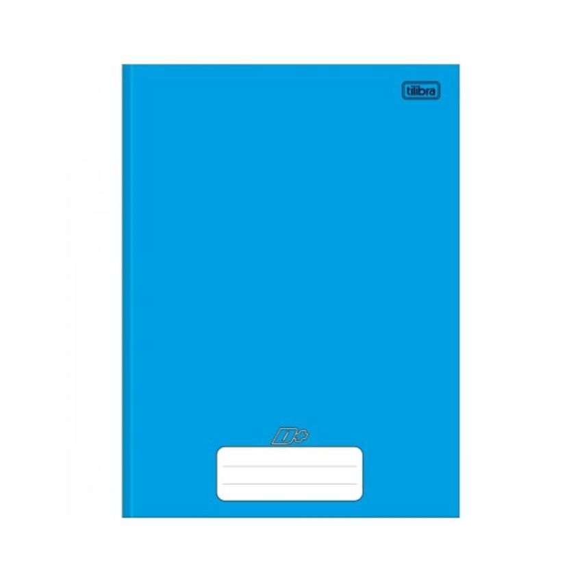 Caderno Brochura Universitario d+ Capa Dura Azul 96fls 116785 Tilibra