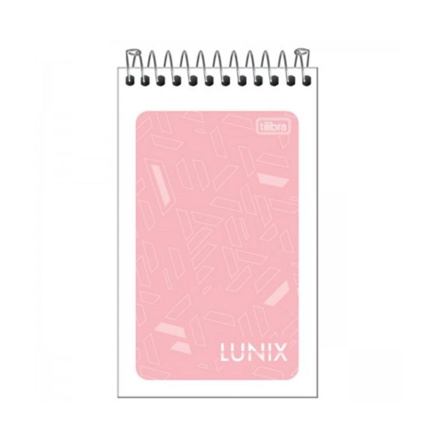 Caderneta Espiral 7,7x12,6cm Lunix 60fls 233374 Tilibra