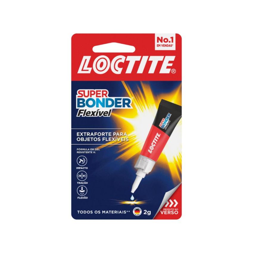 Super Bonder Power Flex Gel 2gr  Henkel