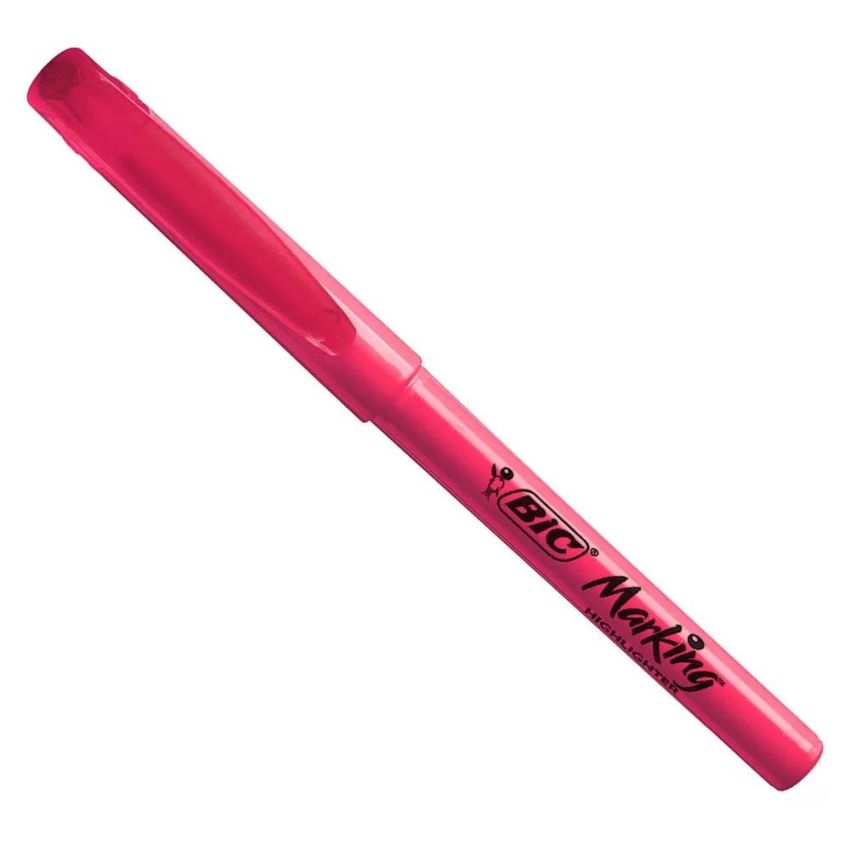 Marca Texto Brite Liner Rosa Bic