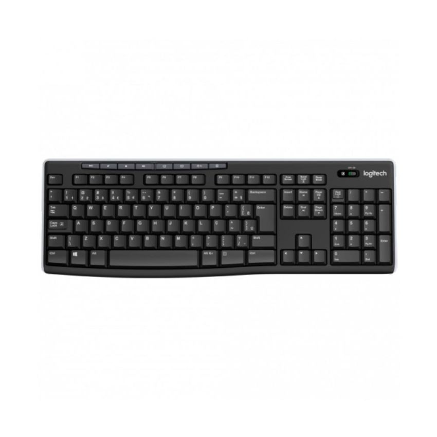 Teclado S/fio Usb K270 Preto Logitech