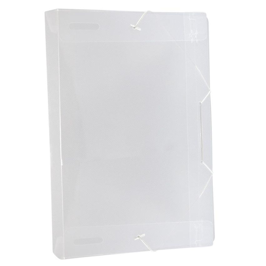 Pasta c/ Aba Elastico Plast of 40mm 504pp-tr Transparente Dac