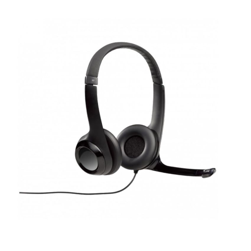 Headset C/fio Usb H390 Preto Logitech