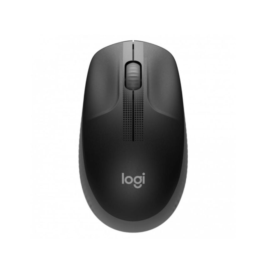 Mouse Optico S/fio 3 Botoes Usb M190 Cinza Logitech