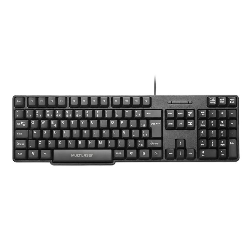 Teclado Basico Preto Usb Tc213 Multilaser