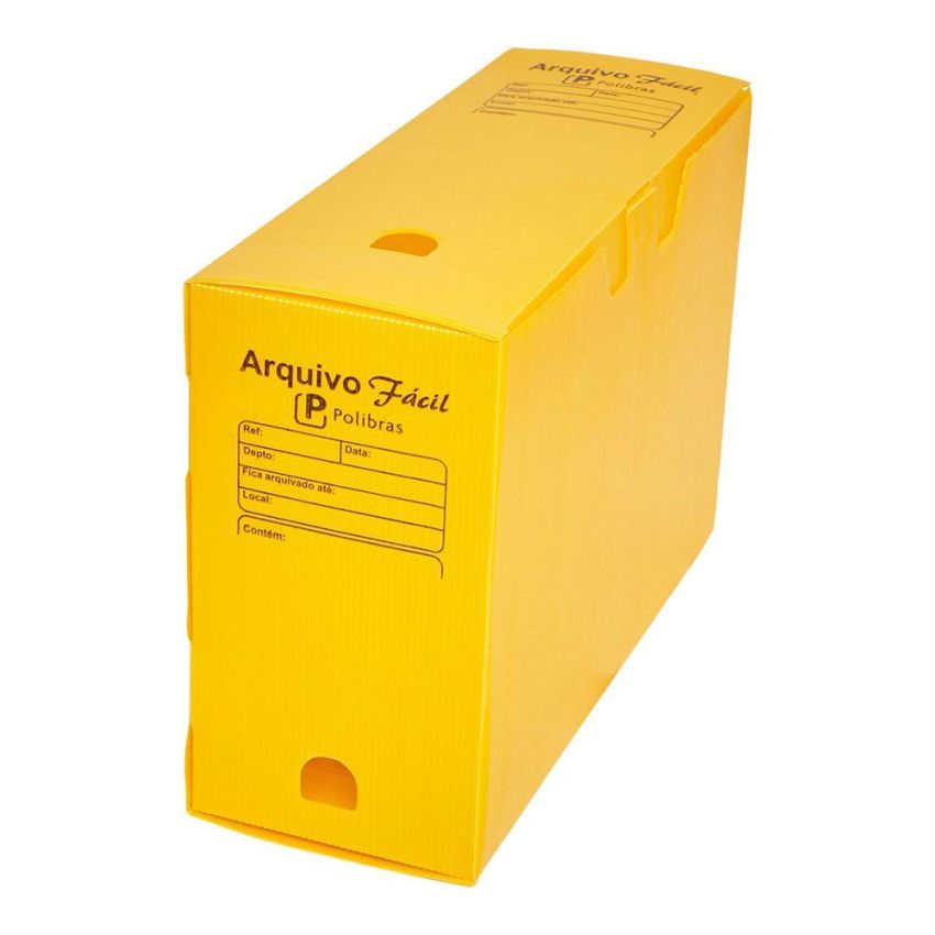 Arquivo Morto Novaonda Facil Amarelo 040706  Polibras