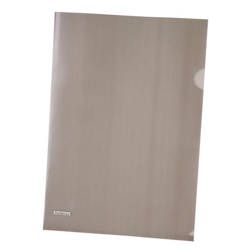 Pasta l a4 Fume 0,15 C/10 0957 Polibras