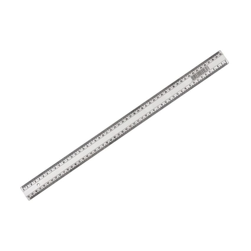 Regua Plastico 50cm Super Ref 10270034 Waleu