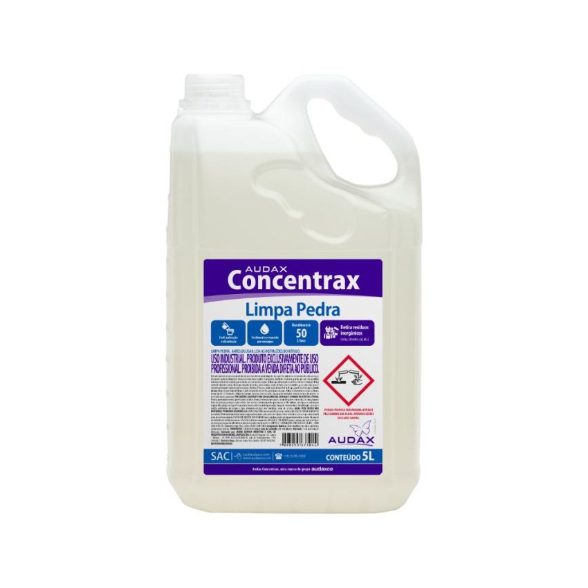 Limpa Pedras Concentrado Concentrax 5l 109002 Audax
