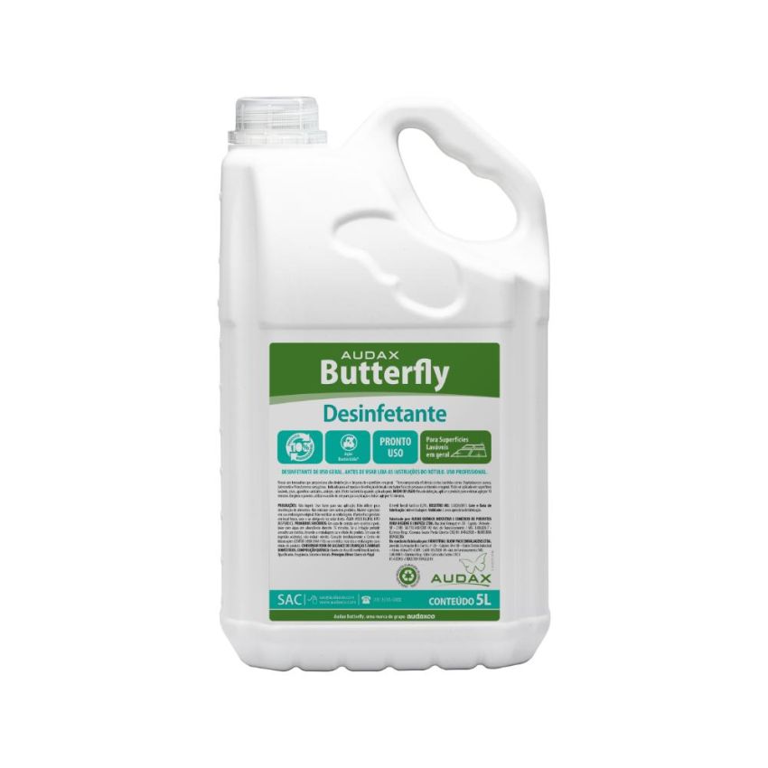 Desinfetante Lavanda Pronto Uso Butterfly 5l 104119 Audax