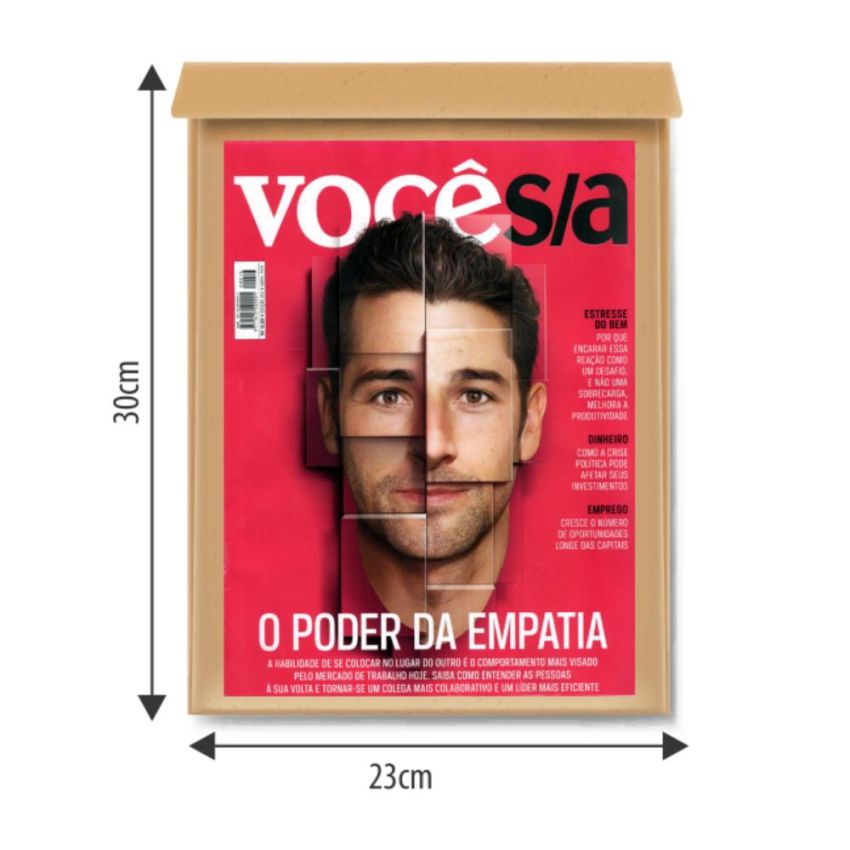 Envelope Bolha Kraft 23 x 30 Revistas  Radex