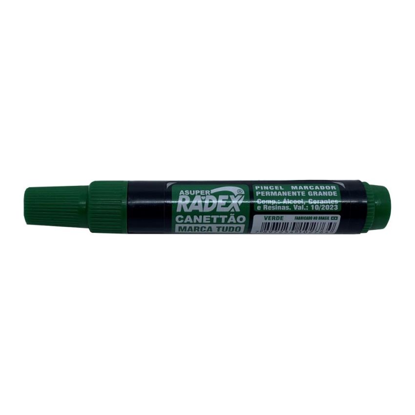 Marcador Permanente Atomico Verde mp  Radex