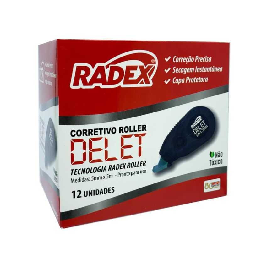 Corretivo Fita Mini Roller 5mx5mm Radex