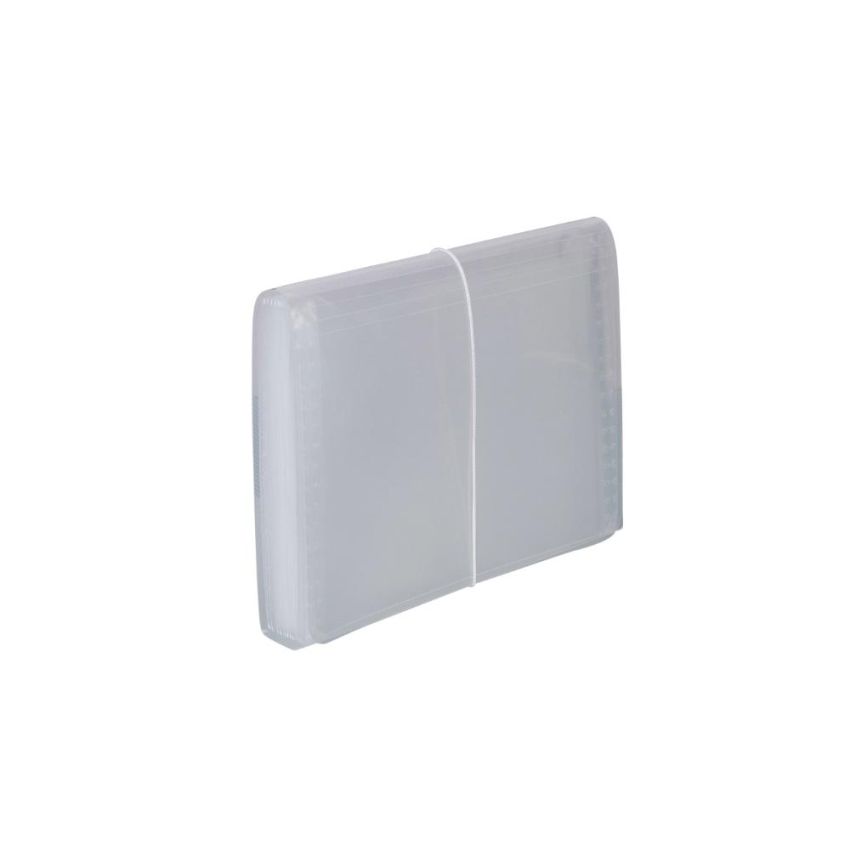 Pasta Sanfonada Duplicata 31 Divisorias Cristal Polibras