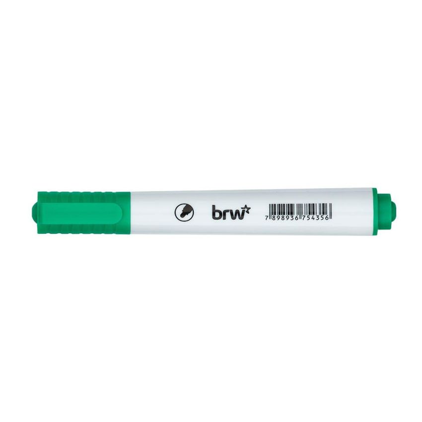 Marcador P/quadro Branco Verde c/ Ponta Redonda Ca3004 Brw