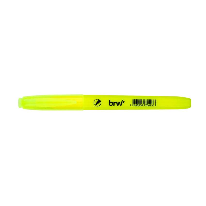 Marca Texto Fluorescente Amarelo Ca2001 Brw
