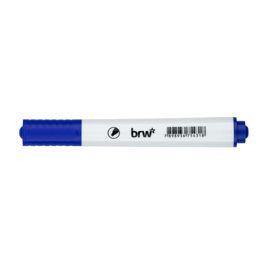 Marcador P/quadro Branco Azul c/ Ponta Redonda Ca3001 Brw